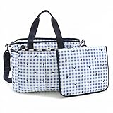 LeSportsac レスポートサック マザーバッグ 7532 RYAN BABY BAG P930 CHECKS AND BOWS [並行輸入商品]