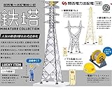 関西電力送配電(株)公認 鉄塔ミニチュアコレクション BOX版 9個入りBOX