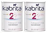 Kabrita【カブリータ】ヤギ乳の乳児用粉ミルク ステップ2【6カ月から】800g x 2缶セット …
