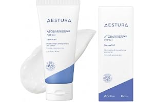 【AESTURA】 アトバリア365 クリーム 韓国コスメ 保湿クリーム スキンケア 乾燥肌 敏感肌 無香料 無着色 セラミド 低刺激 ダーマコスメ (80ml) (アトバリアクリーム 80ml)