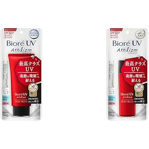 【セット買い】ビオレ UV アスリズム スキンプロテクトエッセンス 日焼け止め 70g SPF50+/PA++++ & UV アスリズム スキンプロテクトミルク 日焼け止め 65ml SPF50+/PA++++