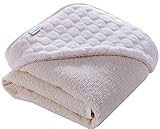 Clair de Lune Marshmallow Hooded Towel (Cream) by Clair de Lune