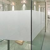 prismoon no glue 3d静的装飾つや消しプライバシーウィンドウFilms forガラス23.6 X 157.4インチ( 60 x 400 cmアップグレードバージョンforホームキッチン