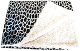 GoodDogBeds 60 by 72-Inch Cuddle Fabric Dog Blanket X-Large Blue Giraffe [並行輸入品]