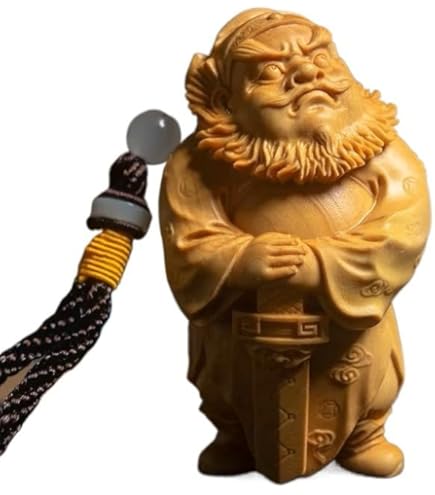 Amazon｜鍾馗様 鍾馗さま 鐘馗 仏像 木彫り仏像 魔除け・厄除けの