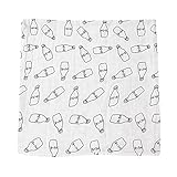 Domybest　ブランケット ベビー　毛布　可愛い　バスタオル　薄型　新生児 赤ちゃん　子供　キッズ冷房対策　ひざ掛け　4色選べる (B)