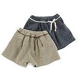 Lily ivory(リリー アイボリー) ショートパンツ (80～130cm) キムラタンの子供服 (71165x71465-164) ネイビーブルー 95