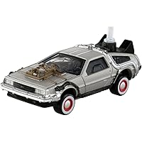 Takara Tomy Tomica Premium Unlimited 02 Back to the Future Time Machine (PART3) Mini Car Toy 6 Years Old