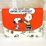 母子手帳ケース　じゃばら　マルチケース　キャラクター (スヌーピードッグフード)