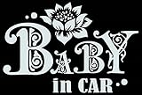 Baby in car　ベイビーインカーステッカー　CYD-1W