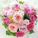 プリザーブドフラワー ピンクローズ