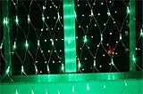 KRISMILEN Light String Linkable Design 6M×4M 880 LEDグリーンネットフェアリーテイルストリングライトガーデンクリスマスウェディング