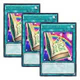 【 3枚セット 】遊戯王 日本語版 DP16-JP045 Toon Table of Contents トゥーンのもくじ (レア)