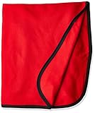 NCAA Rutgers Scarlet Knights幼児毛布、1サイズ、レッド/ブラック