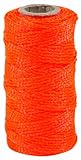 Task Tools T27118 250-Feet Braided Nylon Construction Line, Orange by Task Tools