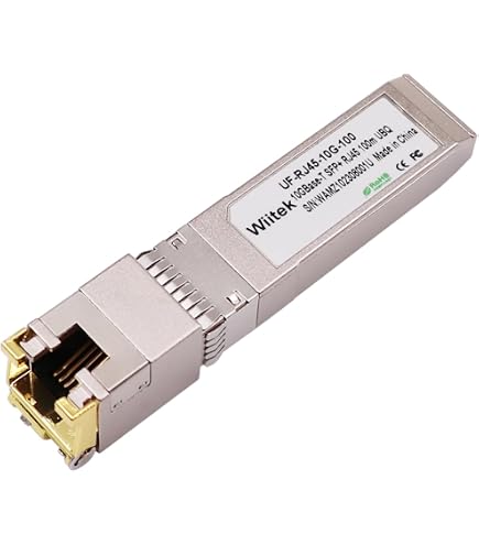 Amazon.co.jp: 10Gb SFP+ RJ-45モジュールトランシーバー、最大262