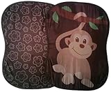Starting Small Storage Hamper Combo Pack, Monkey/Floral by Starting Small