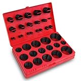 XtremepowerUS 407-pieceゴムOリング詰め合わせキット – 32 SAEサイズ