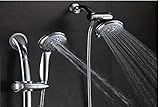 DreamSpa ultra-luxury 30-setting 3ウェイツインスパイラルshower-head /ハンドヘルドシャワー26インチステンレススチールdrill-freeアーチslide