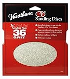 Rust-Oleum 203930 Varathane 36 Grit Sand Discs for EZV Floor Finish Sanders 3-Pack [並行輸入品]