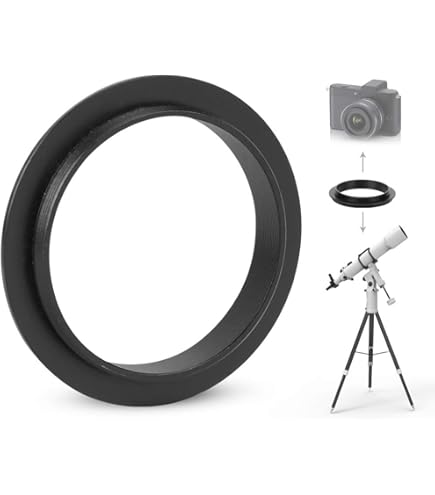 JUMELLE,M48F-M42M 7mm--adaptateur De Télescope M48 à M42, Anneau En
