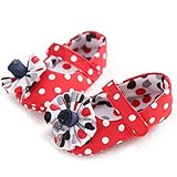 ベビーシューズ　靴　赤ちゃん　新生児　女の子　ガールズ　可愛い　快適　花　コットン (L)