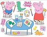 Fun4Walls Peppa Pig Maxi Repositionable Wall Stickers