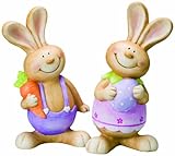 エイチツーオー 陶器カントリーラビットS H2849 4種セット販売