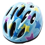 びっくり 軽い ヘルメット 幼児 キッズ 子供 小学生 選べる サイズ カラー 頭 安全 自転車 スケート ボード キック ボード かわいい めんこい おしゃれ (１１．スター（中）)