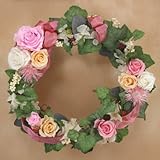 プリザーブドフラワー 華やかリース