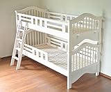 ニ段ベッド 子供用 シングル2台 『 ニ段ベッド バービー /ホワイト/ 』 seb001