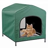 Kleeger Premium Canopy Pet House Retreat ? Waterproof Indoor & Outdoor Shelter - Suitable For Cats &