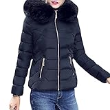 ダウンジャケット Timsa 韓国風 レディース 無地 ダウンコート 秋冬春 長袖 綿服 タヌキファー襟 フード付き アウター ジップアップ ポケット付き キルティングジャケット 防風 防寒 中綿コー
