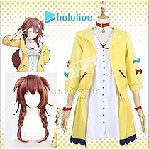 フルセット 戌神ころね コスプレ 衣装 ウィッグ ‼️8/8まで出品‼️ コスプレウィッグ バーチャルYouTuber VTuber 戌神ころね 新衣装