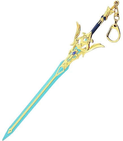 Amazon.co.jp: 原神 30cm波乱月白経津 剣 ミニ武器 アクセサリー
