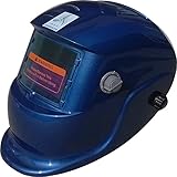 工具　溶接用　保護用品　ヘルメット　かぶと　作業用　工業用　ブルー