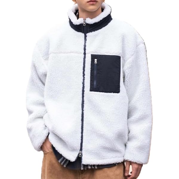 Amazon | 04 Limited Sazabys フォーリミ ボア ジャケット ブルゾン