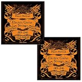 アリアプロツー エレキギター弦 AriaProII Electric Guitar Strings AGS-800 (AGS-800HB Heavy Bottom 09-46, 2セット)