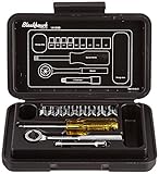 Blackhawk By Proto 1412NB Drive 6-Point Socket Set Containing 1/4-Inch Sockets, 12-Piece [並行輸入品]
