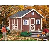 Best、納屋、Fairview 12 ' x 12 ' Wood Shedキット