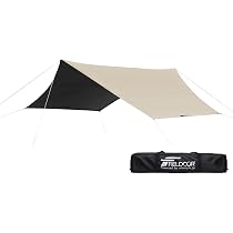 Amazon | FIELDOOR 【完全遮光】 ヘキサタープ 遮熱 テント 日よけ UV