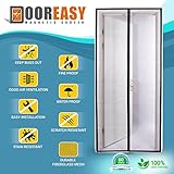 dooreasy磁気ファイバーグラス画面ドア 36"X83" DE-11F
