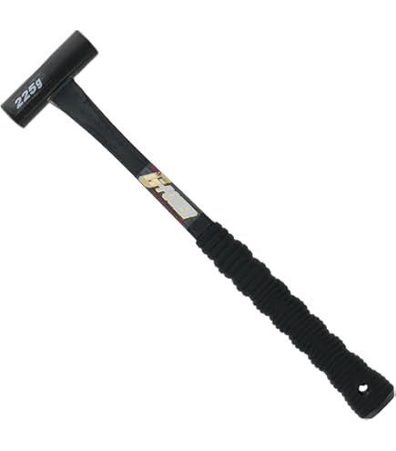 Amazon | かじ平 ステンレス八角玄能 うねり龍彫金入 黒檀柄 375g