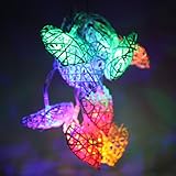 イルミネーションライト 電池式 LED 室内の飾り パーティー 結婚式 ハロウィン装飾 祝日　イルミネーションクリスマス クリアコード ハート型 10球 ミックス