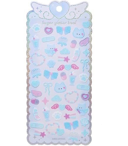 Amazon.co.jp: カミオジャパン シール SUGAR GLITTER SEAL ベビー