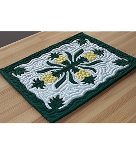 Amazon | ミウ・ミント・アロハ ハンドメイド ハワイアンキルト