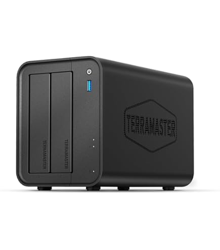 TERRAMASTER F4-424 Pro NAS Storage - 4Bay Core i3-N305 8