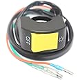 KOZEEY 【ノーブランド 品】オートバイ　ATVバイク　7/8　ハンドルバー　ヘッドライト　LED　スポット　ライト　ランプ　キル　スイッチ