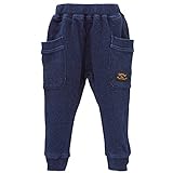 西松屋 [EFD] 裏毛ポケットワンポイント裾リブパンツ 【80cm・90cm・95cm】　80