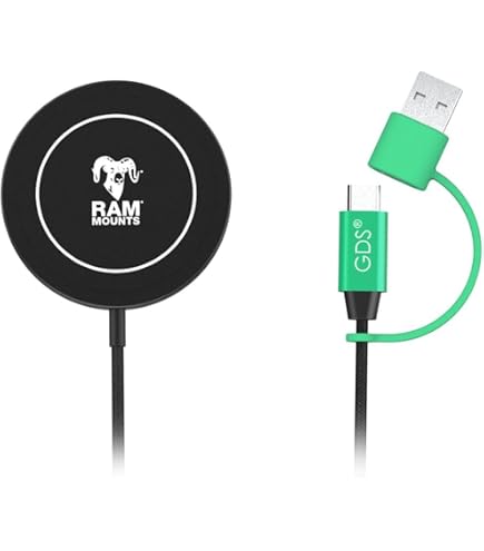 Amazon | ラムマウント(RAM MOUNTS) 防水ワイヤレス充電Xグリップ